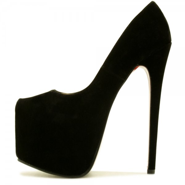 stiletto ayakkabi modeli siyah - Stiletto ayakkabı modeli siyah