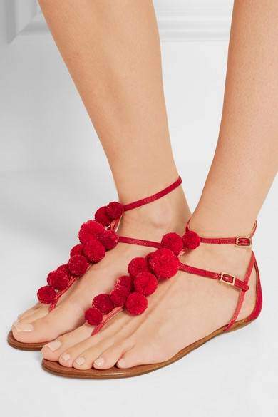 aquazzura 2016 yazlik ayakkabi modelleri kirmizi - Aquazzura 2016 yazlık ayakkabı modelleri kırmızı