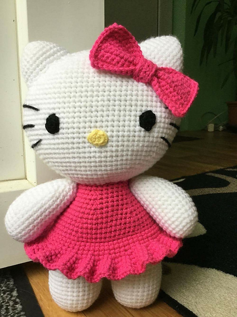 Amigurumi Hello Kitty Tarifi8 - Amigurumi Hello Kitty Tarifi8
