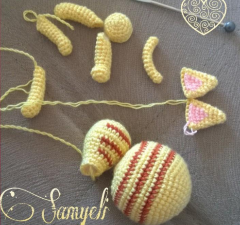 Amigurumi Kedi Anahtarlık yapılışı