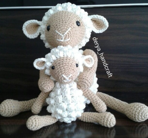 Amigurumi kuzu yapılışı adım adım