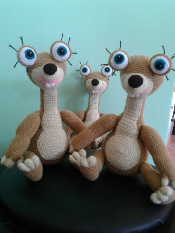 Amigurumi sid nasıl yapılıyor