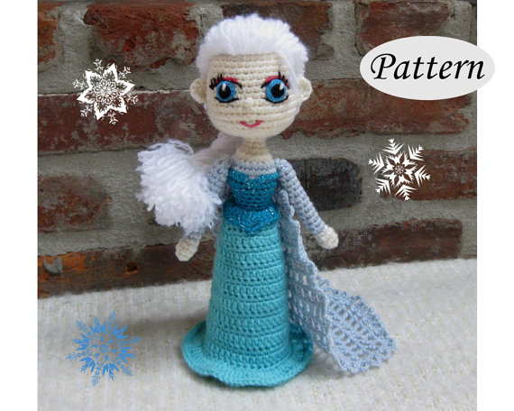 Amigurumi Elsa Bebek tarifi