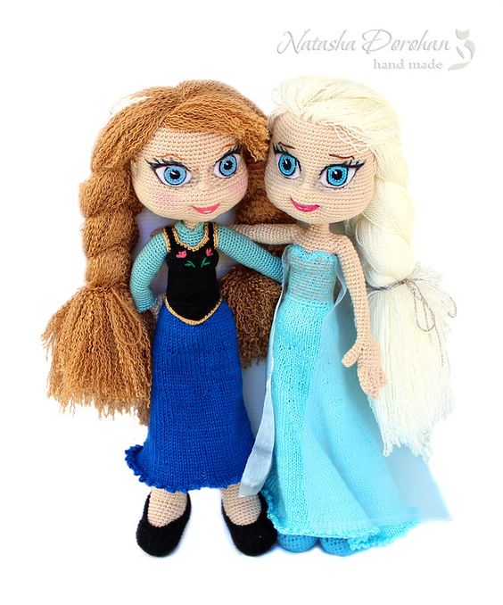 Amigurumi Elsa Bebek nasıl yapılır