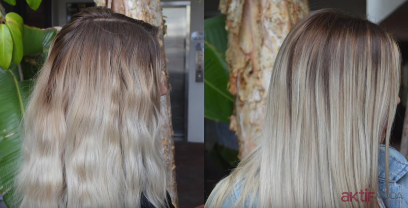 Düz Saç Sombre Modelleri