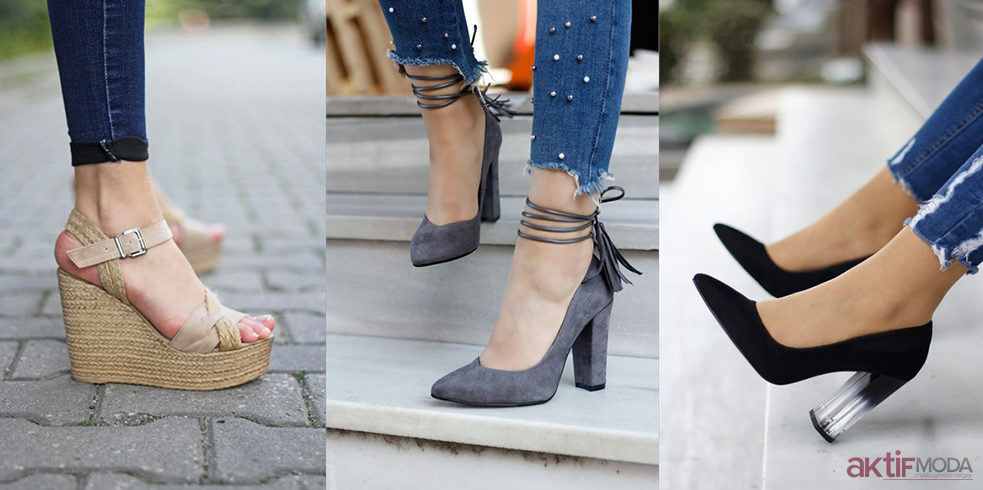 Pantolon İle Topuklu Ayakkabı Kombinleri