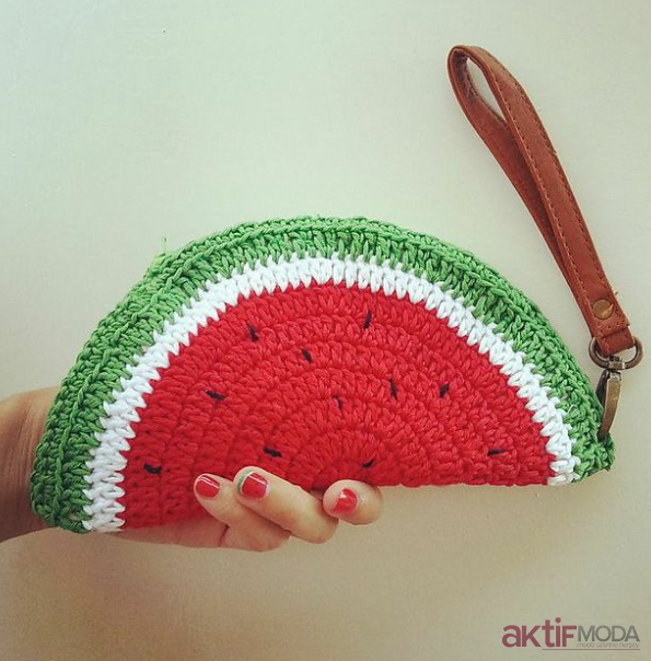 Amigurumi Karpuz Çanta Yapımı