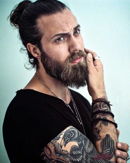 Erkek Dağınık Topuz Modelleri