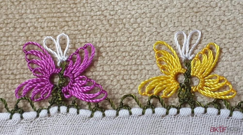 İğne Oyası Papatya Modeli