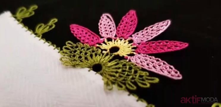 İğne Oyası Papatya Nasıl Yapılır