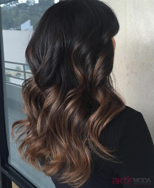 Doğal Ombre Saç Modelleri