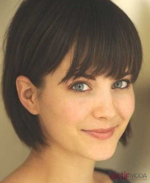 Kısa Saç İle Kahkül Kullanımı