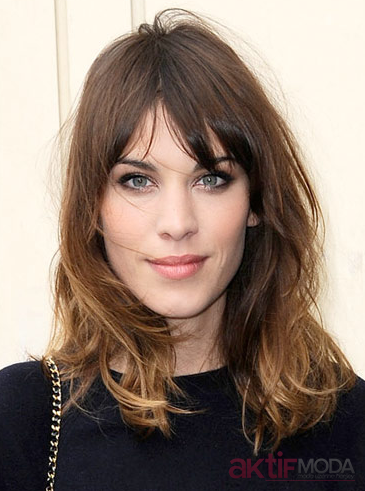 Seyrek Kahkül Saç Modeli