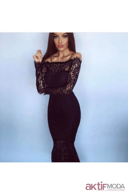 Balık Dantel Abiye Modelleri 2019 - Dantel Abiye Modelleri: &Ouml;zel Geceler İ&ccedil;in M&uuml;kemmel Se&ccedil;im