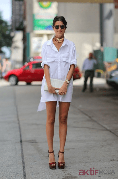 Beyaz Gömlek Elbise Kombinleri - Gömlek Elbise Modelleri: Şık ve Rahat Bir Görünüm İçin İpuçları