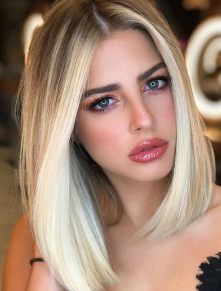 Lob Saç Kesimi Khloe Kardashian Sac Modeli - Lob Saç Kesimi