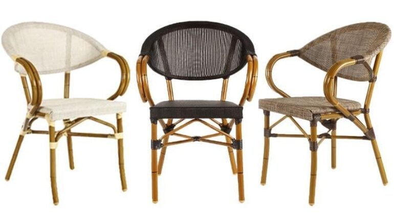 Dış Mekan Alüminyum Rattan Sandalye Modelleri